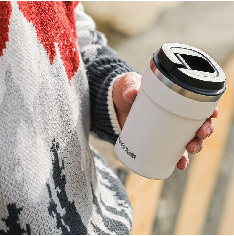 MHW Bomber Cooki insulated travel cup, coffee cup, portable car cup, 304 stainless steel, 360ML
