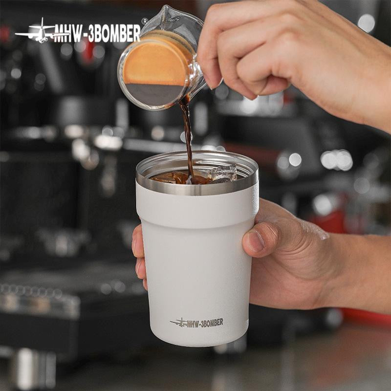MHW Bomber Cooki insulated travel cup, coffee cup, portable car cup, 304 stainless steel, 360ML