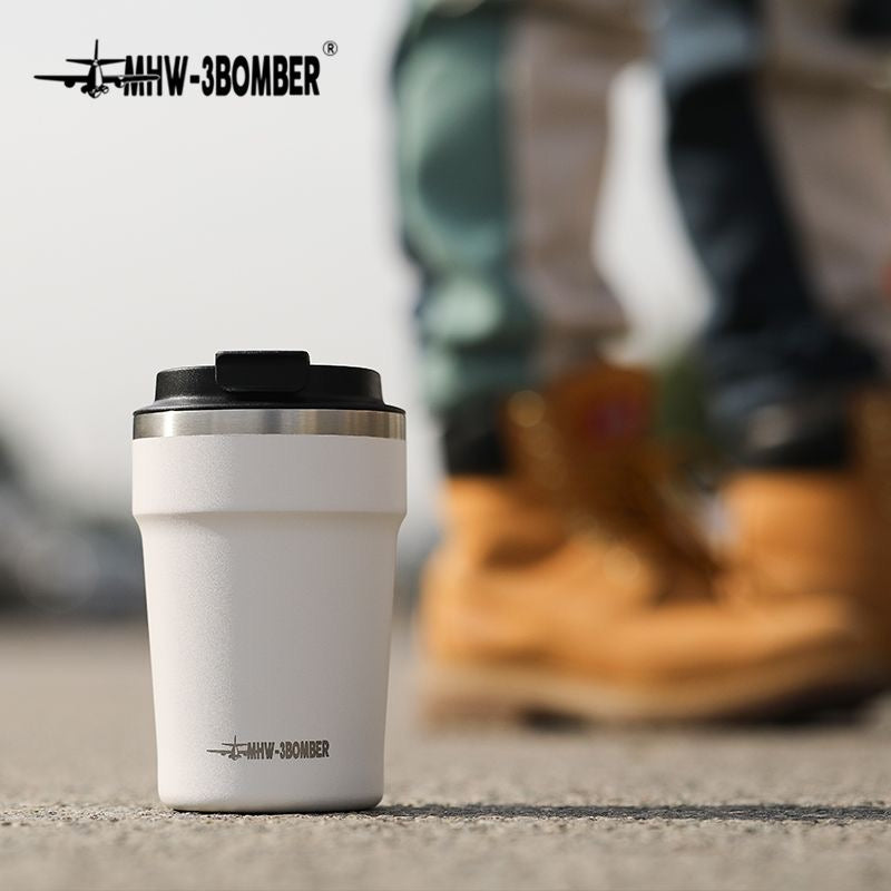 MHW Bomber Cooki insulated travel cup, coffee cup, portable car cup, 304 stainless steel, 360ML