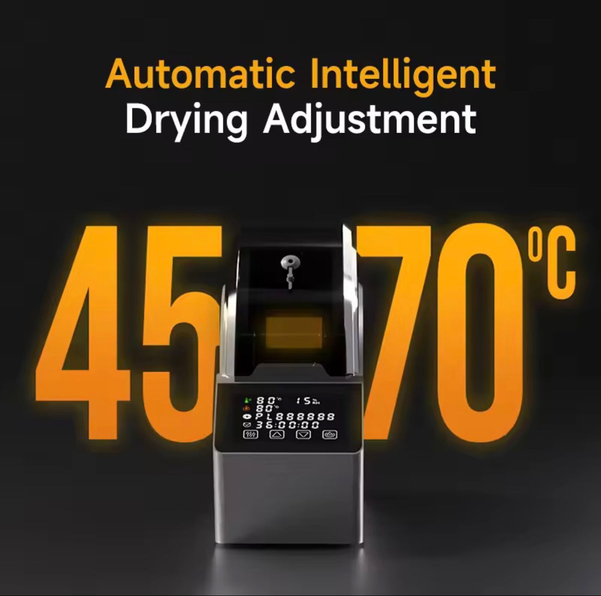 ESUN 3D Filament Dryer Upgraded 3D Filaments Drying Box eBox Pro Storage Holder High-temperature PI Heating 360°surrounded Dryer